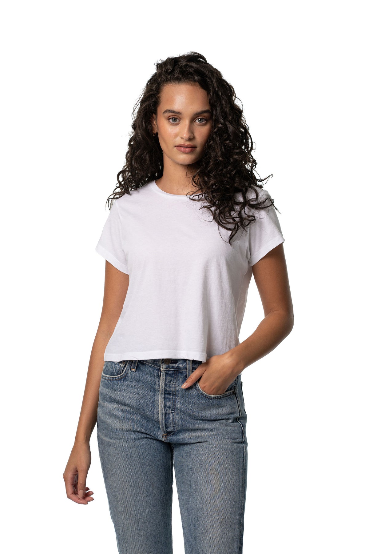 CINDY TEE- WHITE