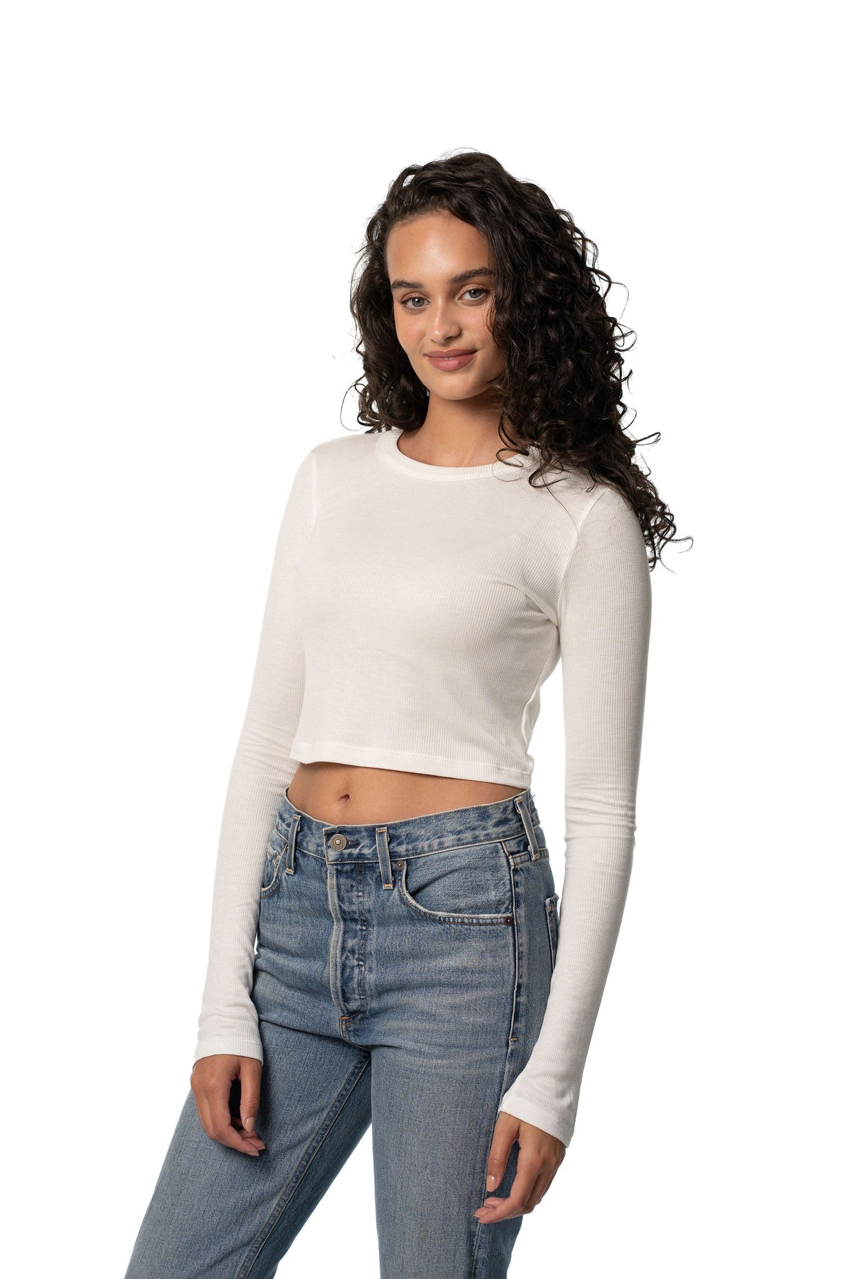 DYLAN LONG SLEEVE- WHITE