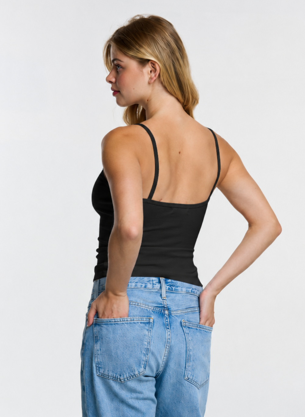 KIM BLACK RIB