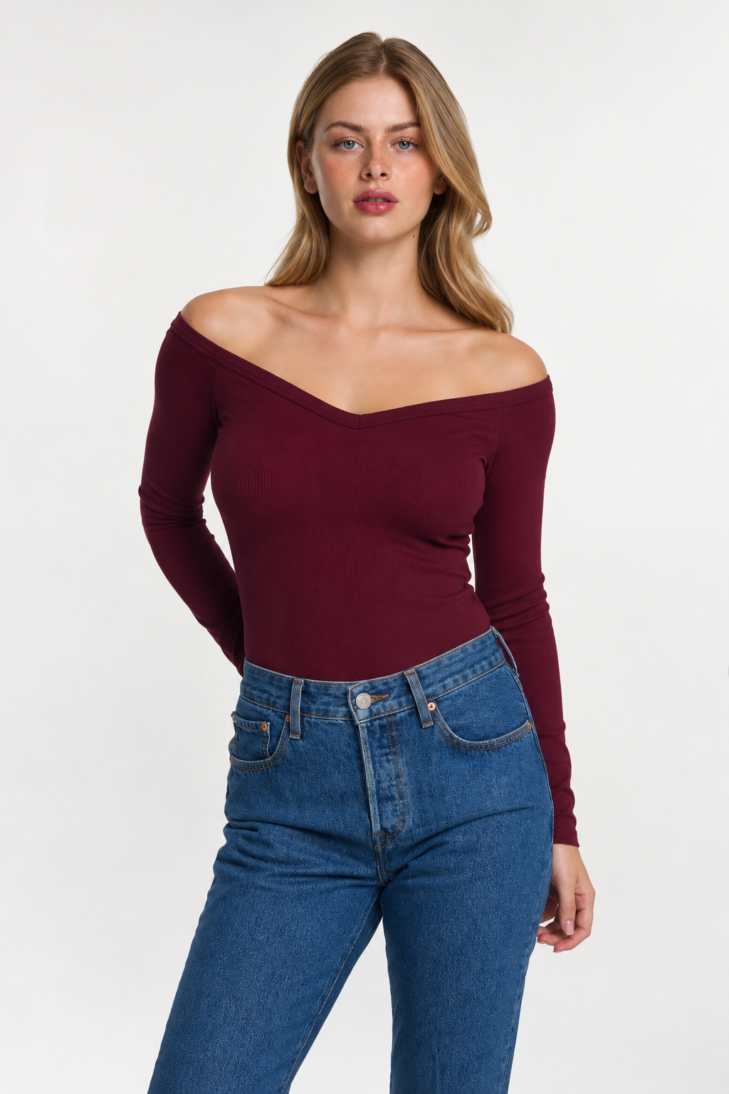 STELLA TOP - ELDERBERRY
