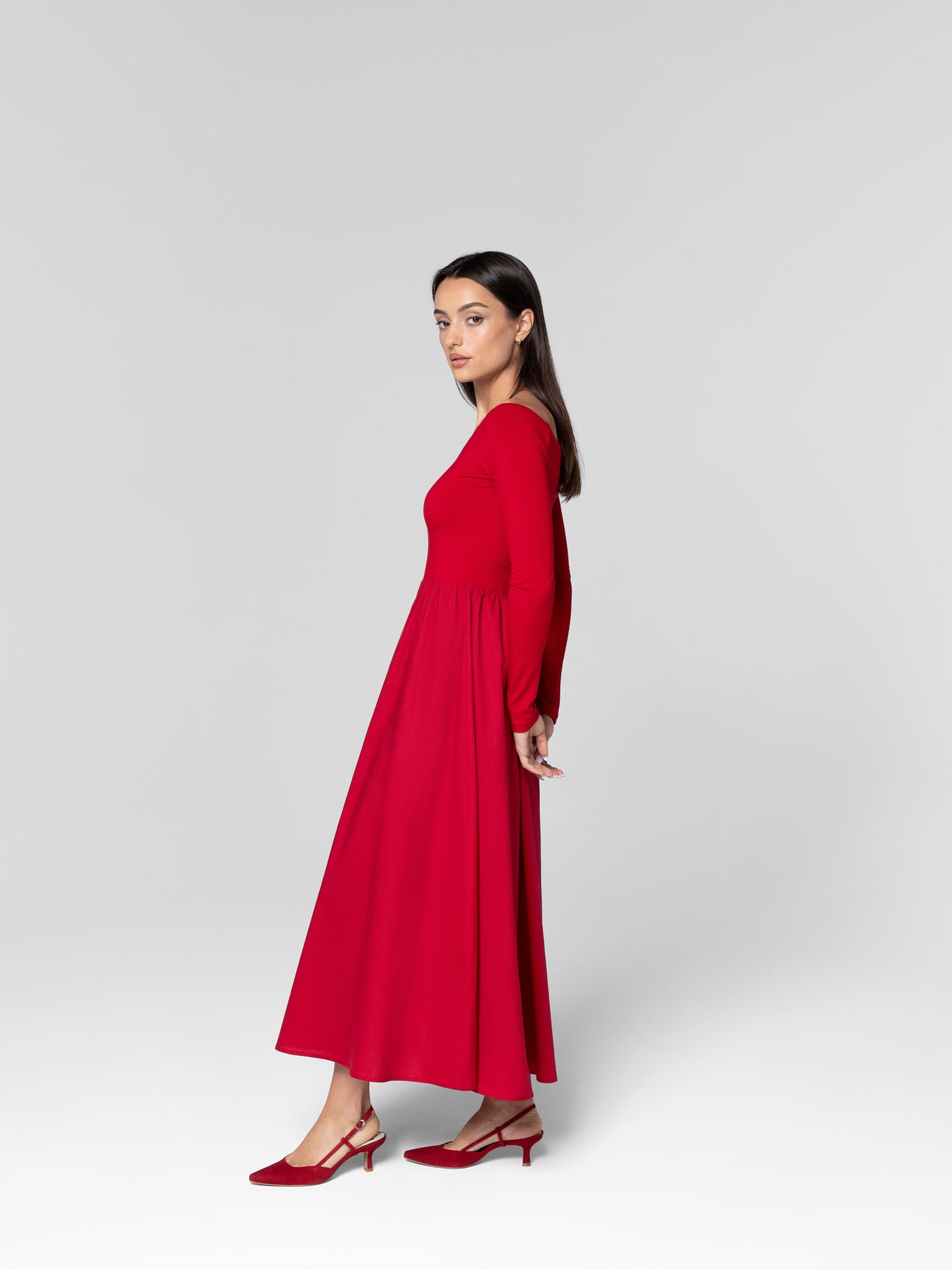 STELLA DRESS - RED