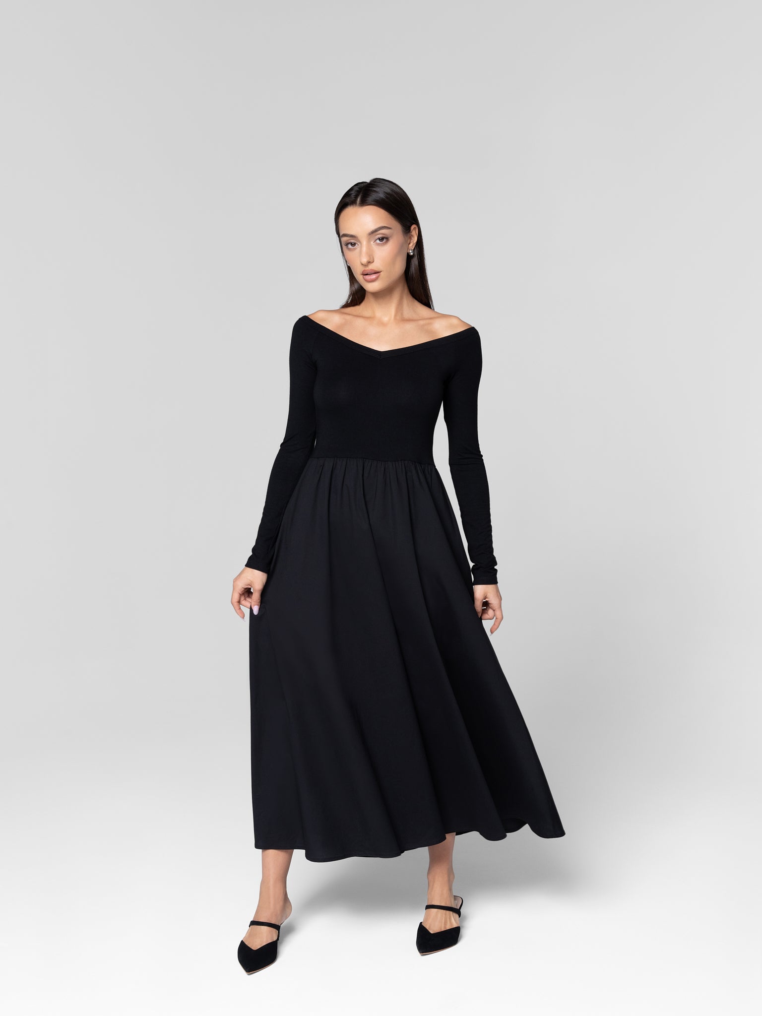 STELLA DRESS- BLACK